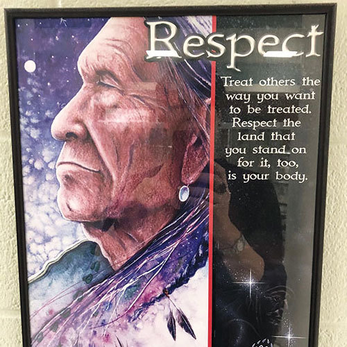 Indigenous respect poster